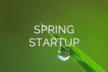 irrigation spring startup