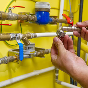 back flow valve installation check up